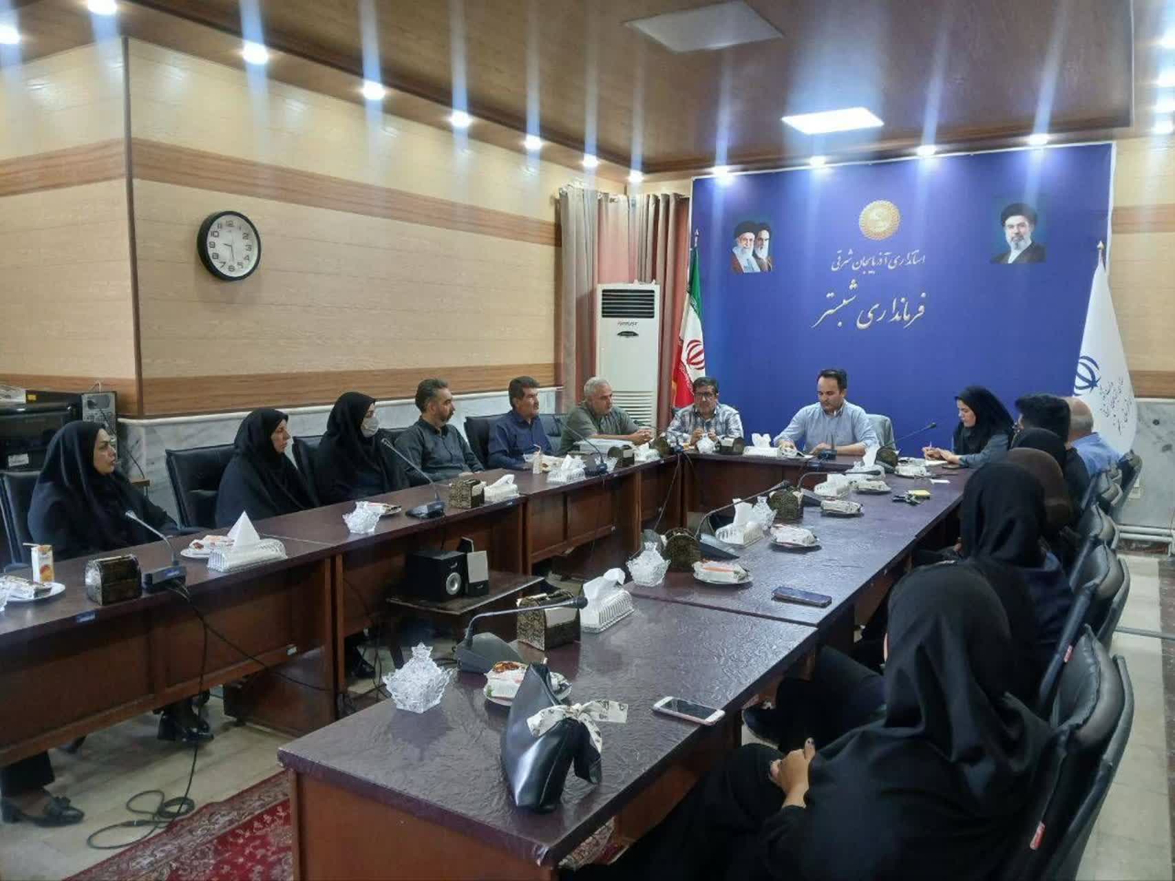 نشست فرماندار شهرستان شبستر با مهارت‌آموزان، رئیس و کارکنان اداره آموزش فنی و حرفه‌ای و مدیران آموزشگاه‌های آزاد فنی و حرفه‌ای شهرستان